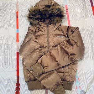 The North Face Gold Gotham Puffer Jacket
